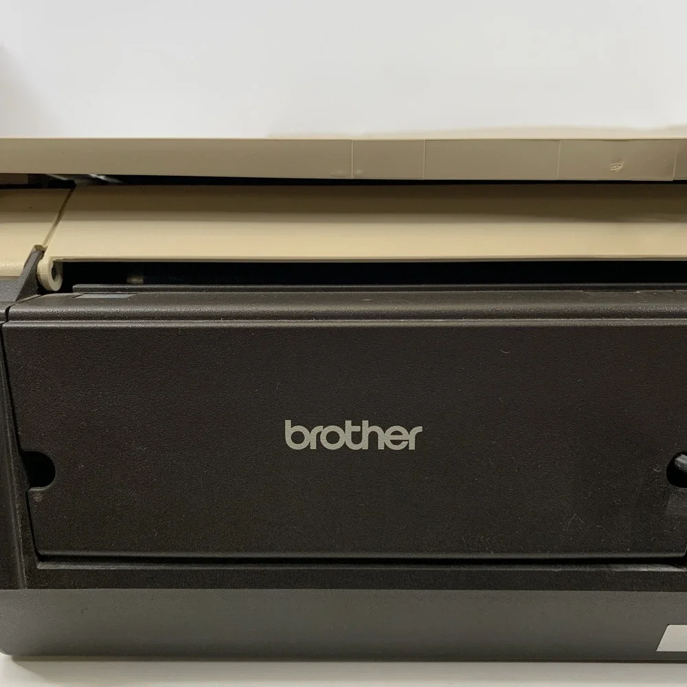 VTG Brother AX-10 Electronic Typewriter Portable‎ Retro Tested Great Condition